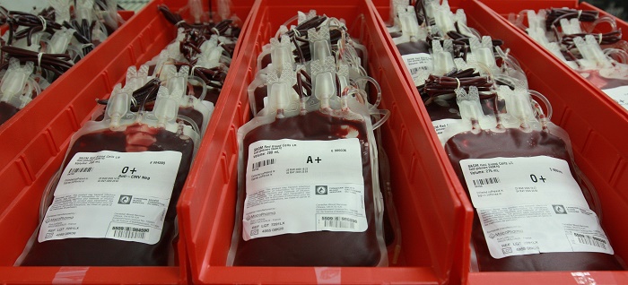 Blood provided in Armed Forces